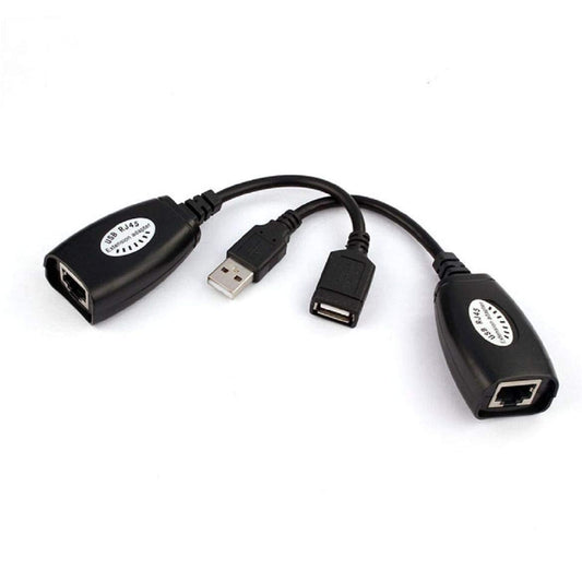 USB to RJ45 Cat5/5e/6 Extender Adapter (upto 150Ft distance)