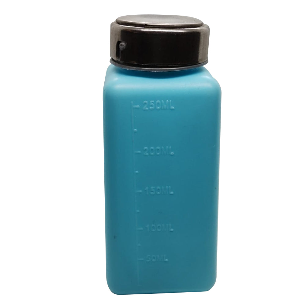 Plastic Dispenser Bottle (Blue/White)