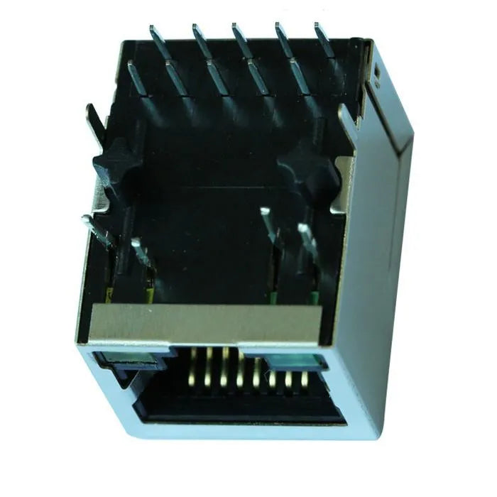 RJ45 LAN Ethernet Connector with Integrated Magnetics and LED 100/1000Base-T - HR911130A