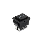 Rocker Switch 6-Pin ON-OFF-ON Panel Mount
