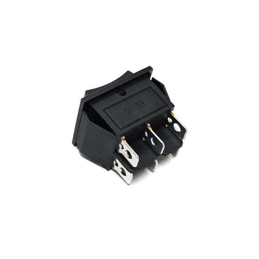 Rocker Switch 6-Pin ON-OFF-ON Panel Mount