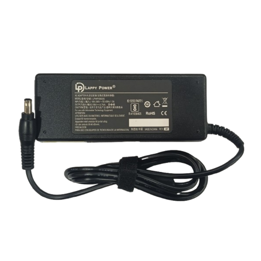 Laptop Adapter compatible for SAMSUNG (90W 4.74A 19V) - 5.5mm x 3.0mm Pin | Suitable for Samsung R510 R522 R525 R530 R540 R580 R780 RV511 RV520 NP350E5C NP350V5C