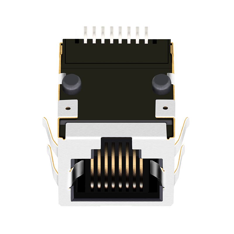 SMT RJ45 Connector with 10/100 Base-T Integrated Magnetics - LPJ19111CNL