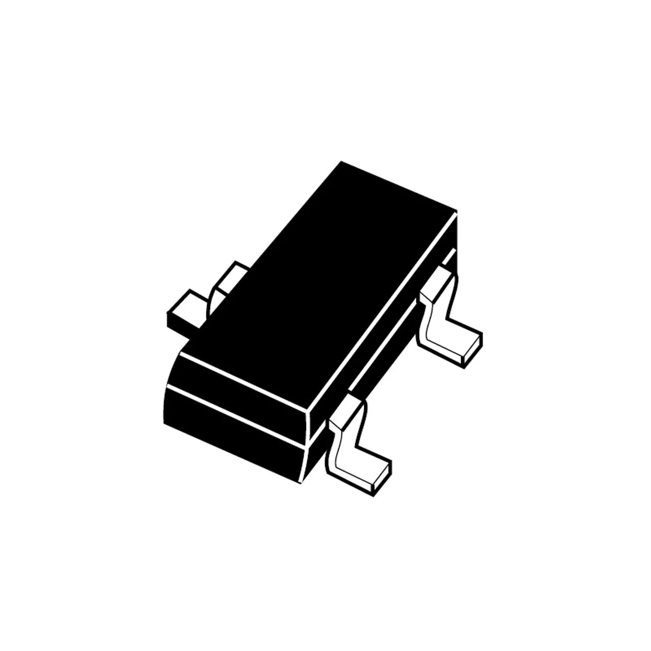 SS8050-NPN Bipolar Transistor BJT 25V 1.5A 3Pin SOT-23
