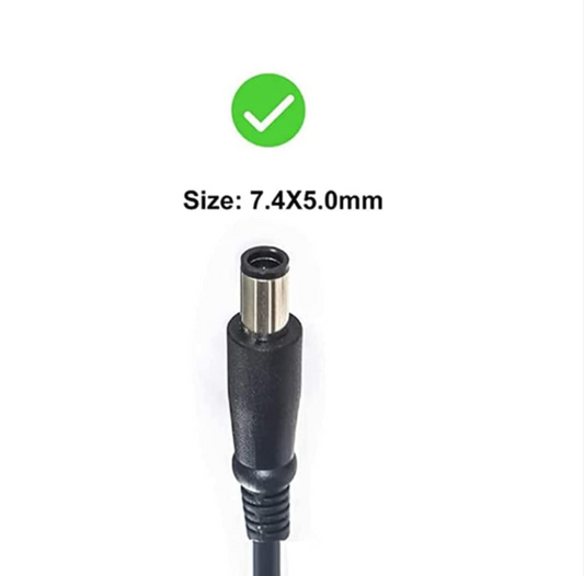 120W Laptop Adapter Compatible for HP (18.5V, 6.5A)(Power Cord Included)