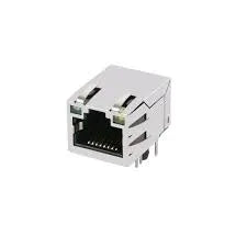 Single Port RJ45 Ethernet Connectors with Rectifier Bridge 10/100 Base-T Integrated Magnetics (LPJ0049GDNL)
