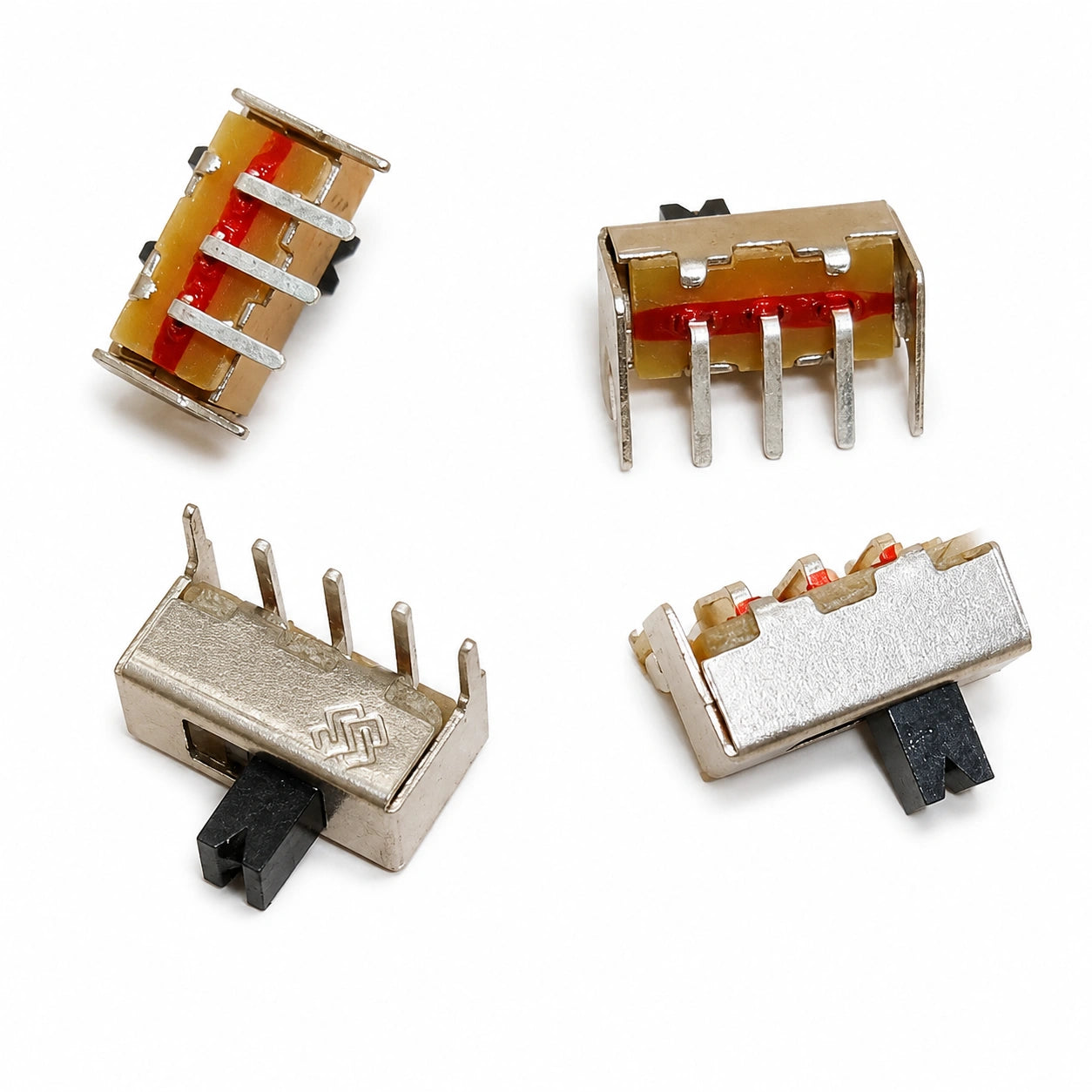 Slide Switch TH Horizontal - 3 pins - 1 circuits - 2 positions