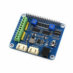 Stepper Motor HAT for Raspberry Pi, Drives Two Stepper Motors