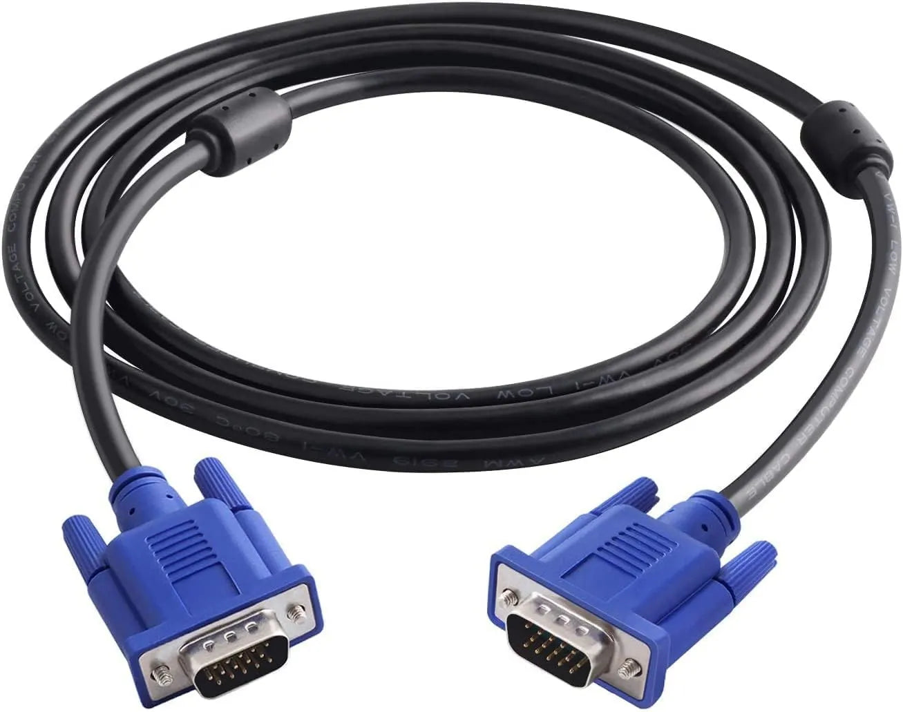 TFT Male to Male VGA Cable Dell Type (1.5 Meter) For PC Monitor LCD LED