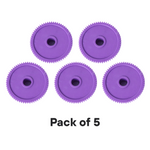 Paper Feed Gear (Purple) For TVS 240 245 250 (Pack of 5)