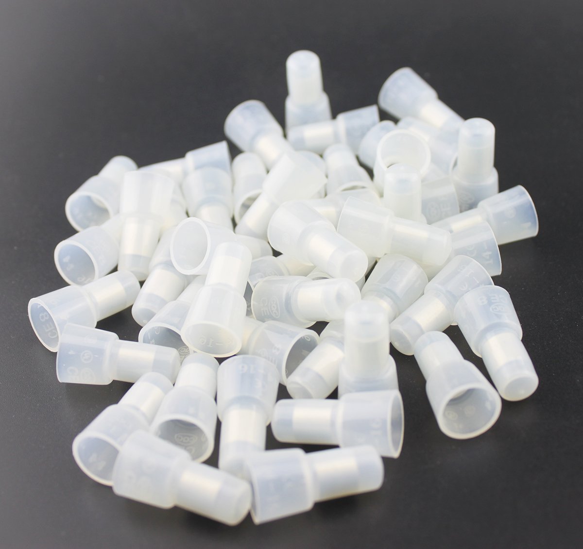 Transparent CE5 Protective Closed End Wire Crimp Connector Cap