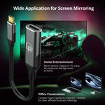 LappyPower Premium 4K USB-C Male to HDMI Female Adapter Cable (0.2m)
