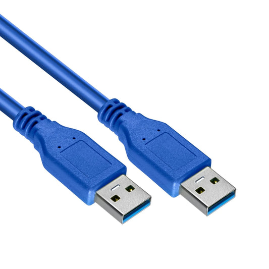 USB 3.0 Male to Male (1 Meter) Cable For Data Transfer