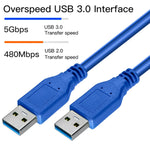 USB 3.0 Male to Male (1 Meter) Cable For Data Transfer