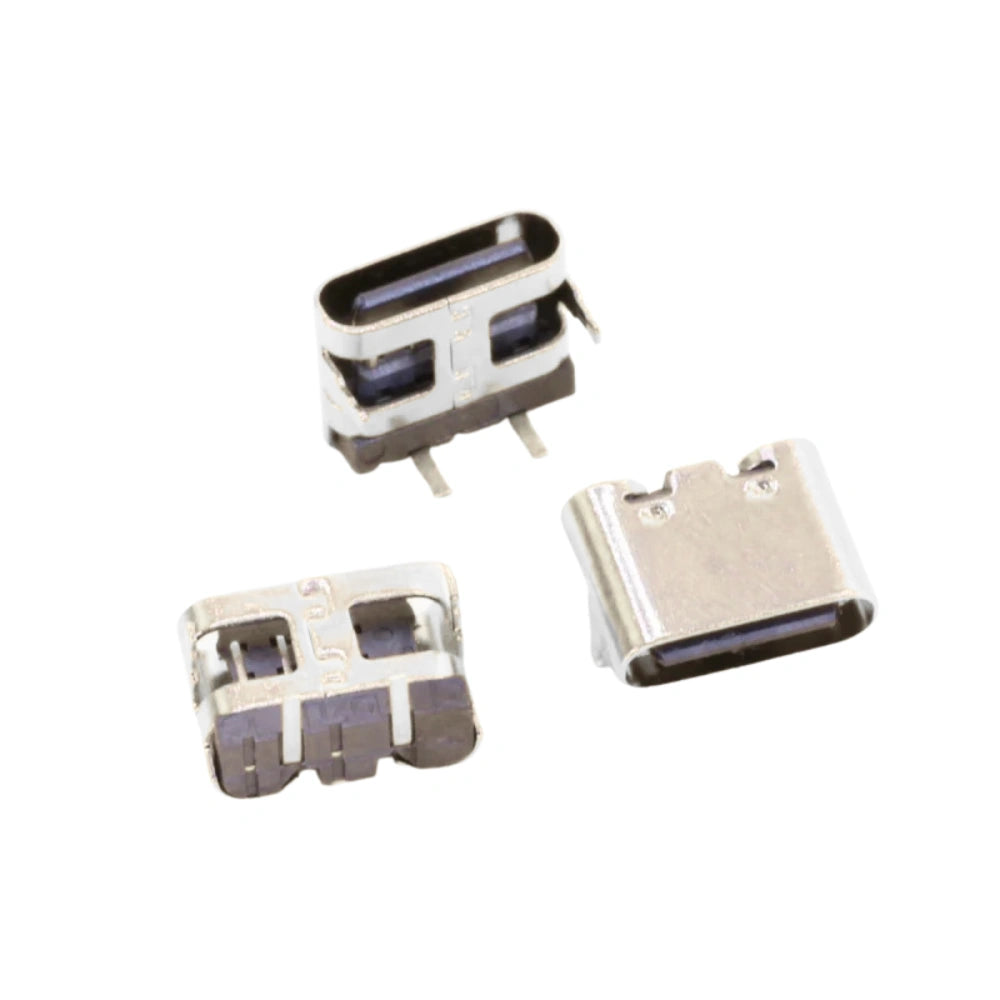USB Type-C 2P Horizontal TH for power only