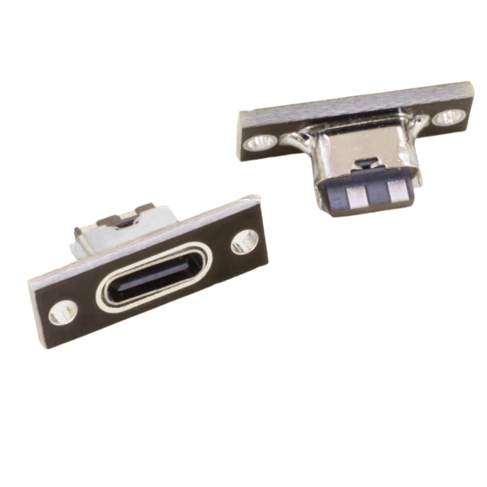 USB Type-C 2P Panel Mount for power only