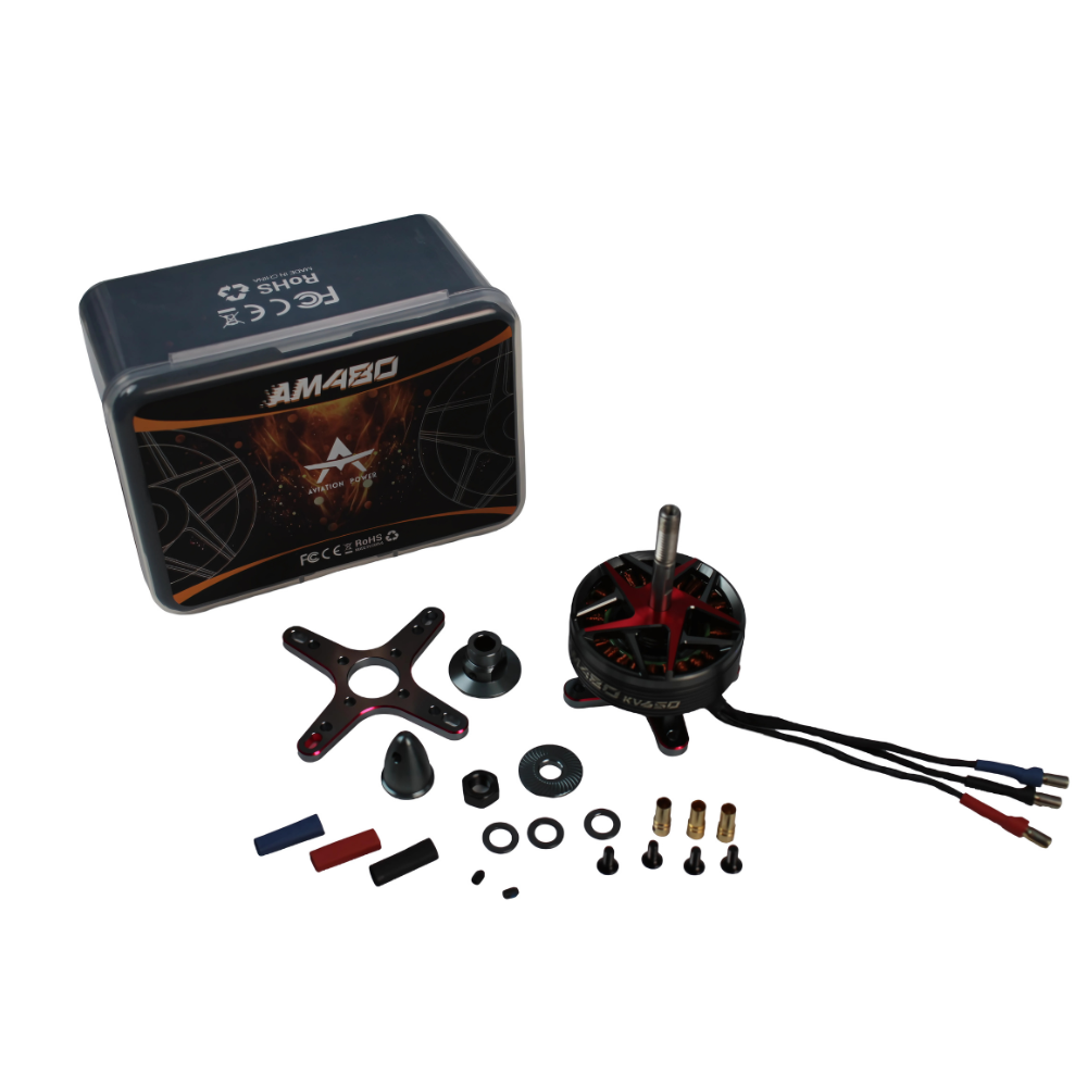 T Motors AM480 3D 5-6S 650KV Freestyle Flight Plane Motor