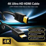 LappyPower Premium 4K Male HDMI to HDMI Cable (1.8m)