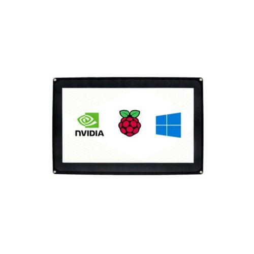 10.1inch Capacitive Touch Screen LCD (H) with Case, 1024Ã—600, HDMI, Various Systems Support