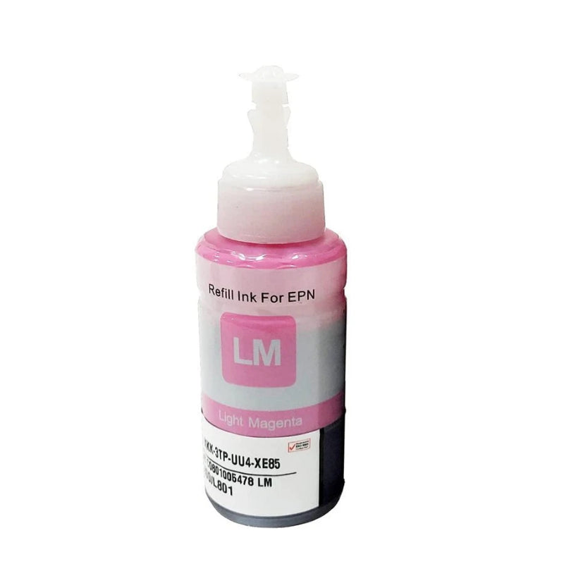 Refill Ink For Epson L800 L801 L805 L810 L850 L1800 Printer (Light Magenta)