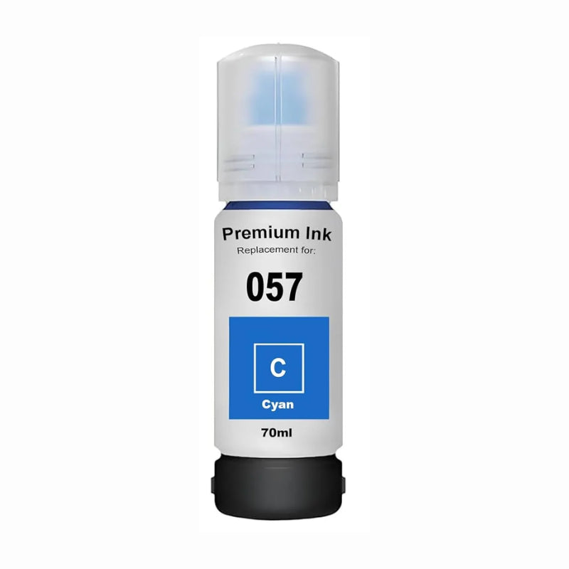 057 Cyan Ink for Epson Ecotank L8050 L18050