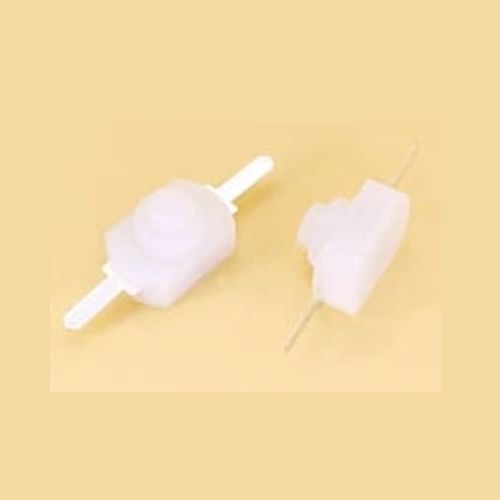 Switch On Off Push 30V 1A White Feet Inline