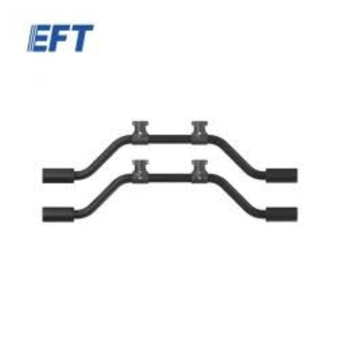 EFT EP series agricultural drone universal bending drone legs anti-spraying drone landing gear 20x18x550mm/EPDM shock-absorbing foot pad/2pcs