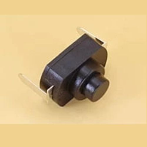 Switch On Off Push 30V 1A Black Feet Bent