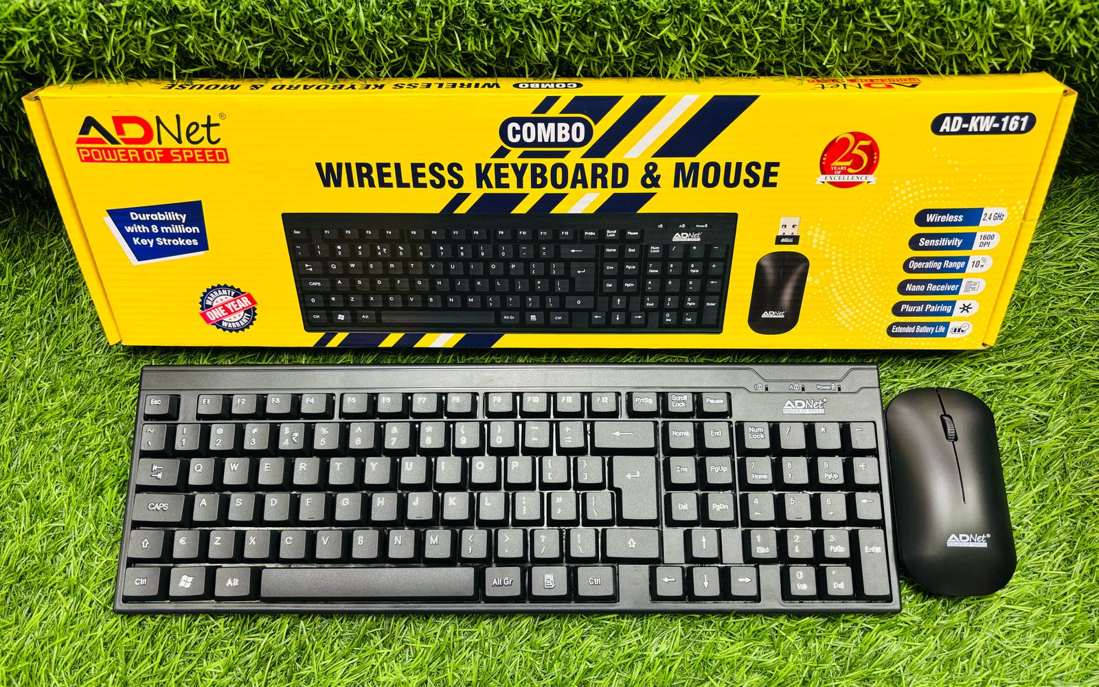 USB KEYBOARD AND MOUSE WIRELESS (COMBO)