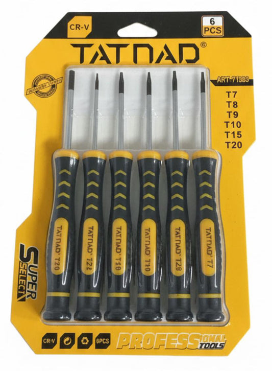 ART-71383 Tatnad Screwdriver Proffessional Tools 6 pcs set