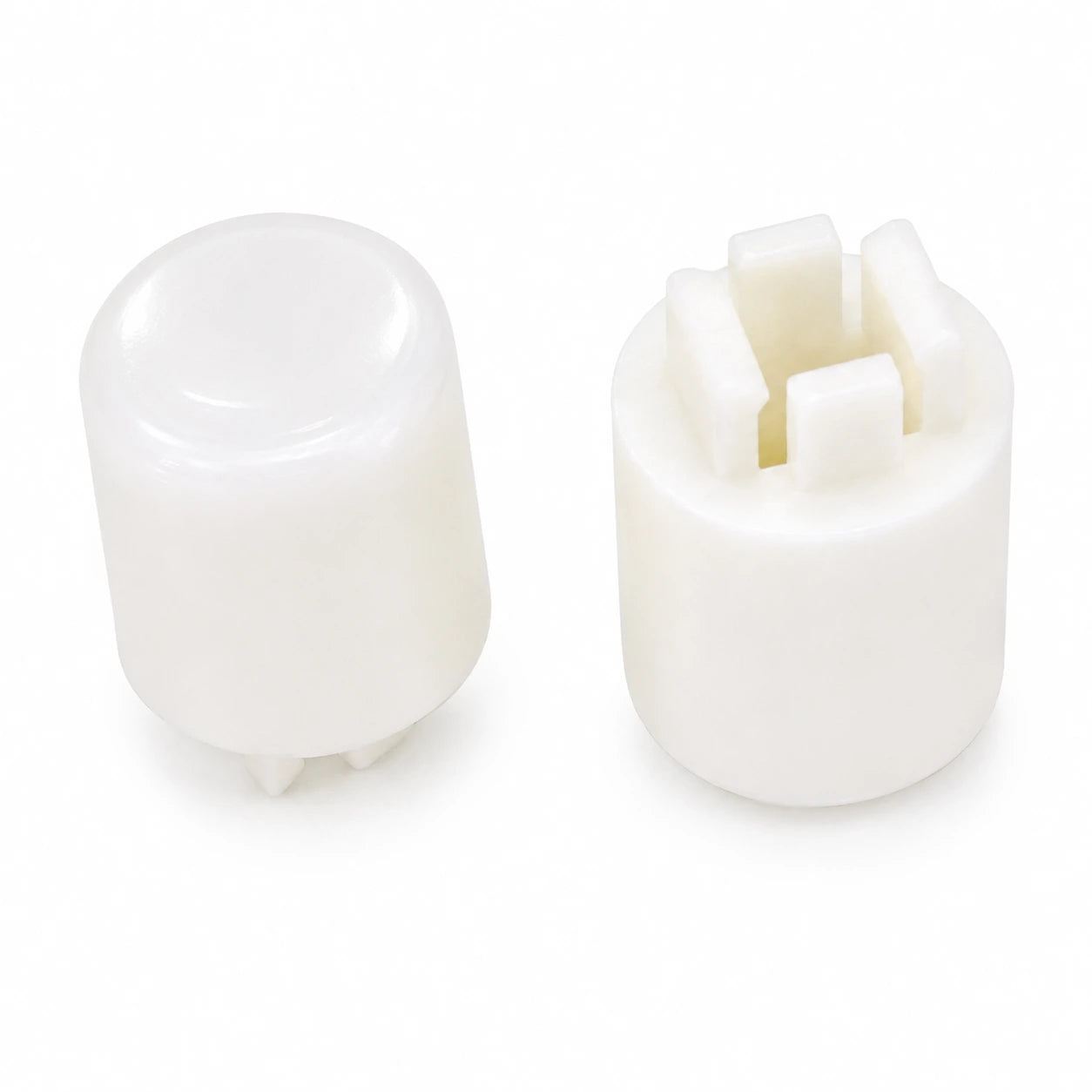 White Cap R8.9 Square Stem 3.8mm for Switches 12x12x7.3mm