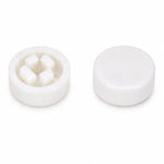 White Cap R8 Square Stem 2.4mm for Switches 6x6x7.3mm