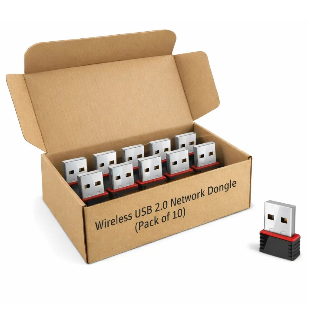 Wireless USB 2.0 300mbps for PC,Laptop,Desktop Wireless Network Dongle (Pack of 10)
