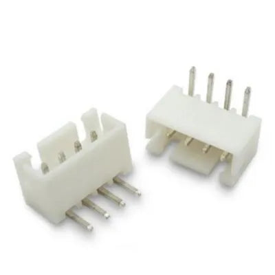 XH 2.5mm 4pin Wafer Male Connector DIP Straight Tin Plated