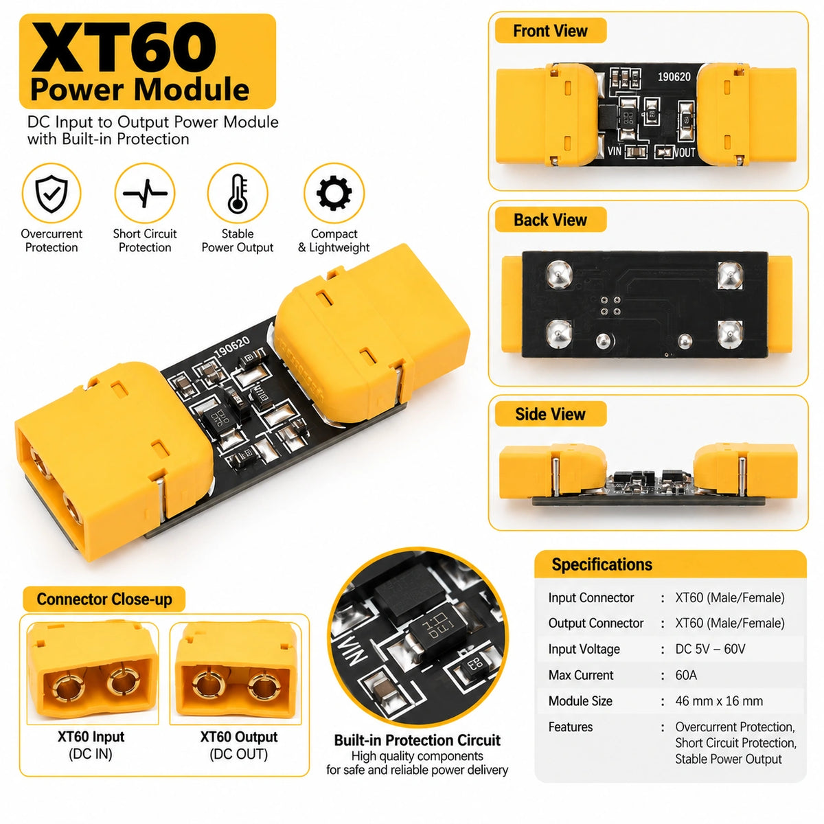 XT60 circuit breaker