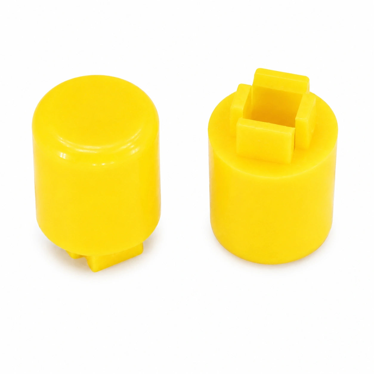 Yellow Cap R8.9 Square Stem 3.8mm for Switches 12x12x7.3mm