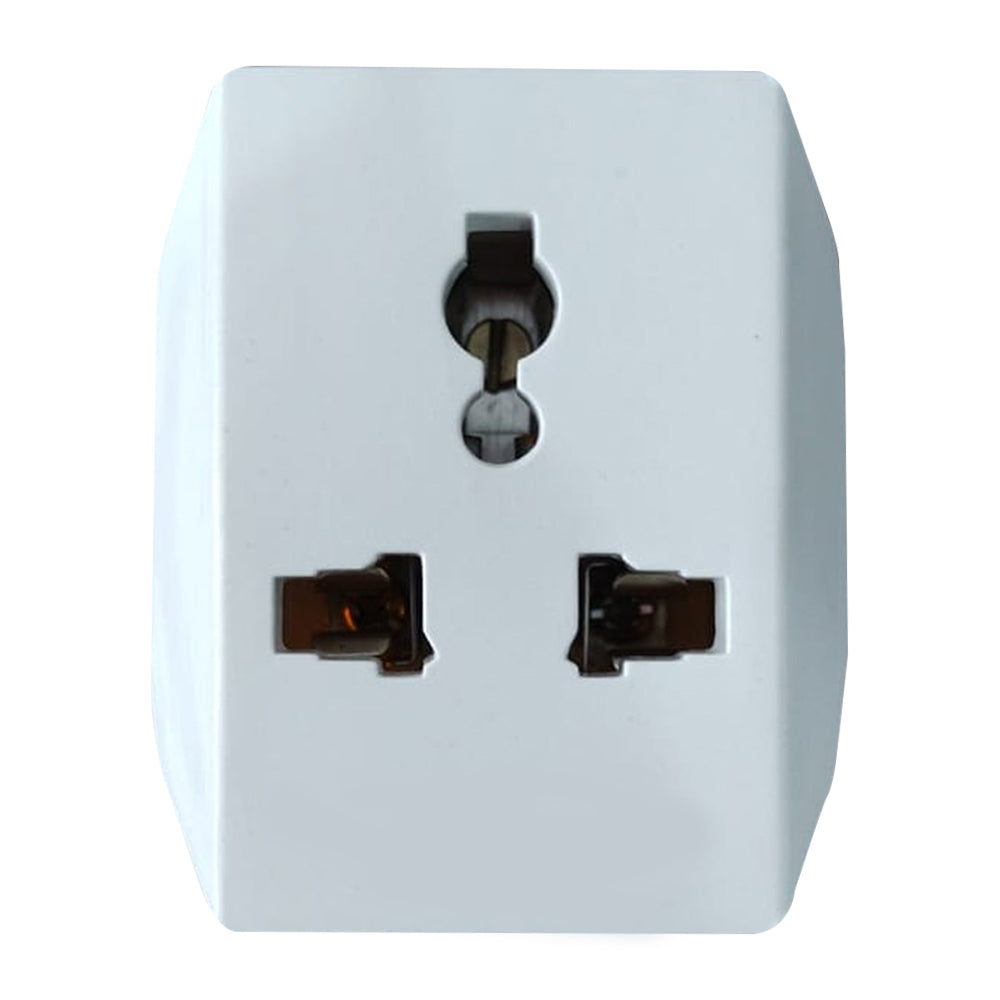 Yonkx Multi-Plug Fancy Universal Adapter (6A to 13A + 3Pin) For Festival & Home Using
