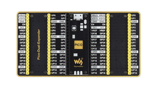 Dual GPIO Expander for Raspberry Pi Pico