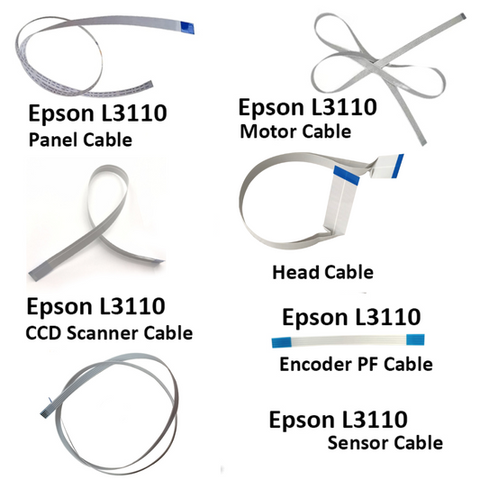 (Set of 6 cables) All FFC Cable for Epson L3110