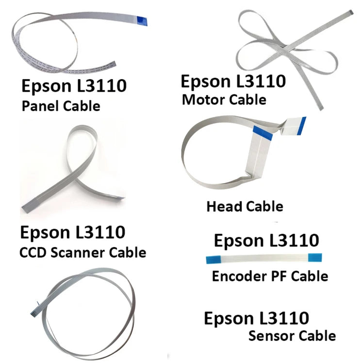 (Set of 6 cables) All FFC Cable for Epson L3110