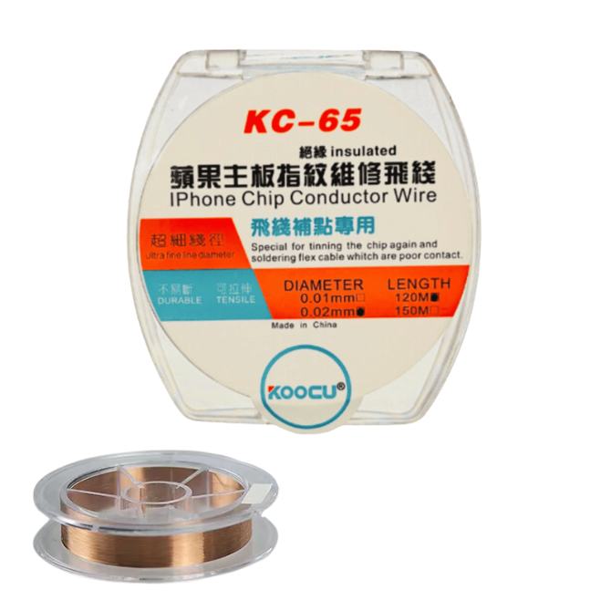 Copper Jumper Wire for iPhone Chip Conductor (0.01mm)