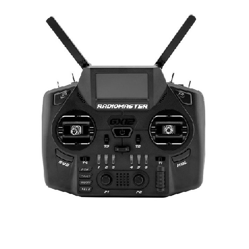 RadioMaster GX12 Dual-Band Radio Controller for RC Aircraft, FPV Drones & RC Vehicles