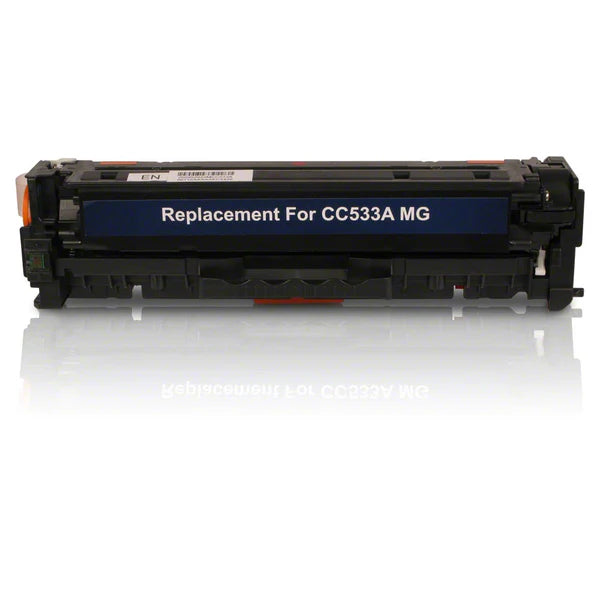 Magenta Toner Cartridge Compatible with HP Cartridge CC533A