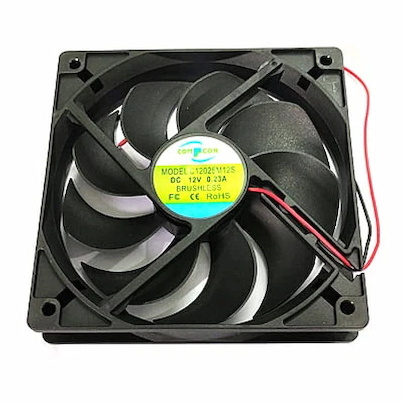 CPU Cooling Fan 120x120 4" 12V 0.13A
