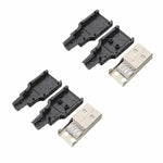 DIY USB 2.0 Type-A Male Connector (3 Set)