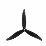 FPV Drone Propeller 7043 Hurricane 3 Blade 5mm Shaft Pitch 4.3-inch Midnight Black (2 Pair CW+CCW)