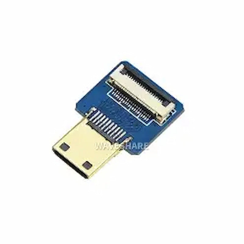 DIY HDMI Cable - Straight Mini HDMI Plug Adapter