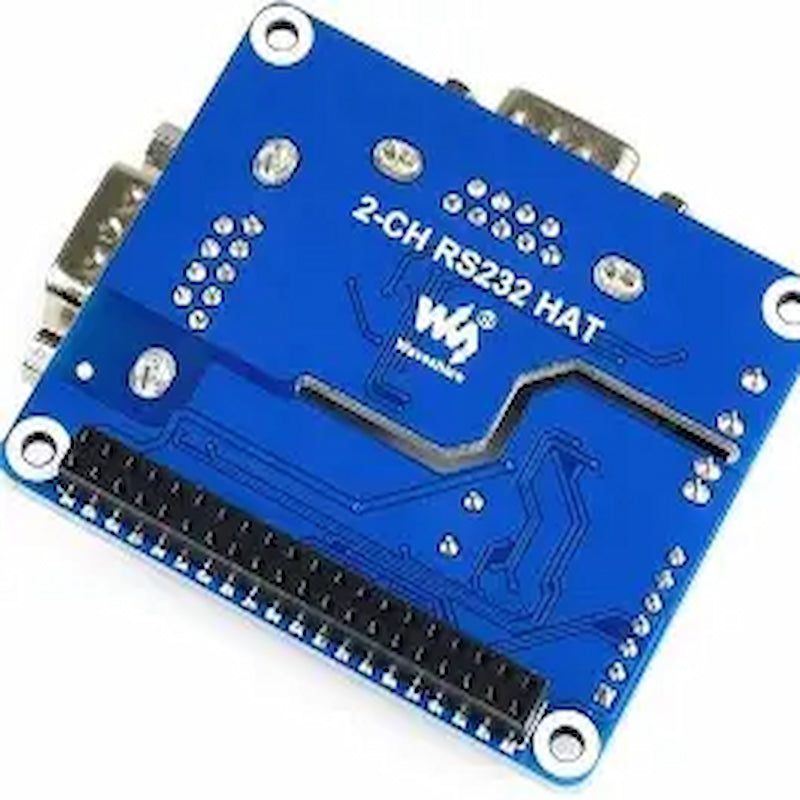 2-Channel Isolated RS232 Expansion HAT for Raspberry Pi