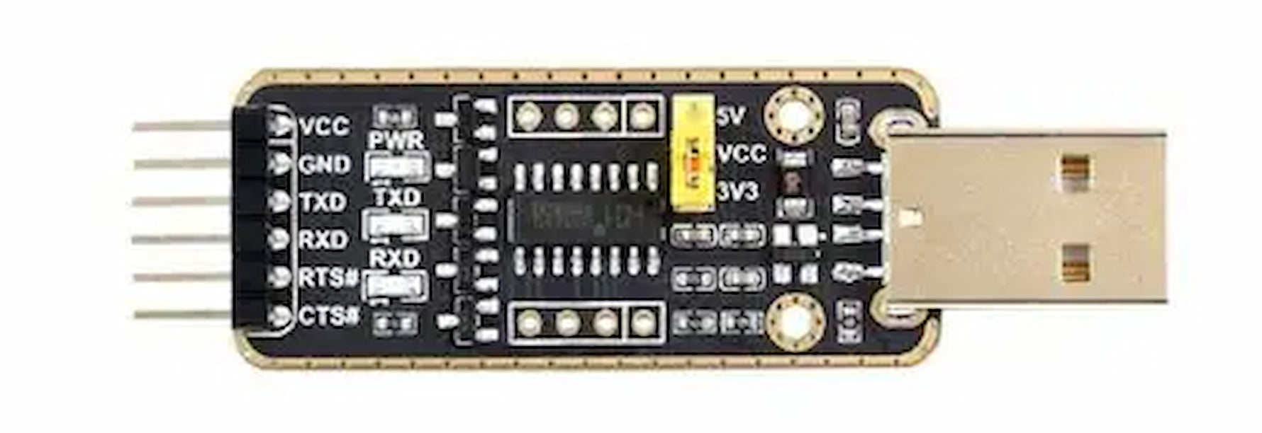 CH343 USB Type-A To UART Converter Module, High Baud Rate Transmission