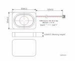 2030 Cavity Speaker Type B, 8Î© 2W, High-quality Sound